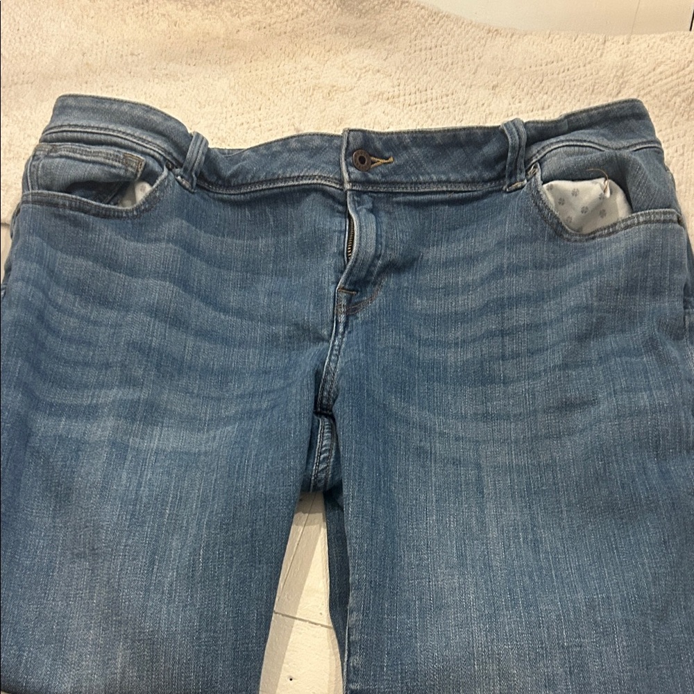 Lucky Brand Women's Straight Leg Blue Jeans